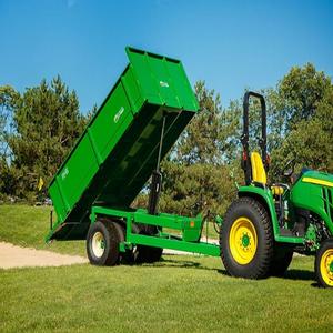 Remorque de tracteur robuste de 5 tonnes et de 2 à 3 tonnes avec système de levage hydraulique conçu pour les exploitations agricoles nécessitant une puissance de remorquage fiable - Product Image 5