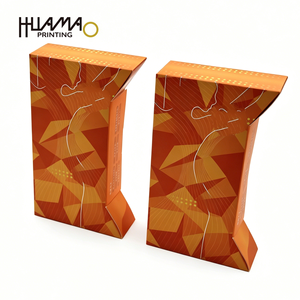 OEM Unique Taper End <b>Foldable</b> Supplement Packaging <b>Box</b> Custom Printed Irregular Shape Slimming Enzyme Powder Paper <b>Box</b> - Product Image 1