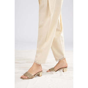 Salwar Kameez de Lino Bordado Khaddar WGK-TRW-DE-546, Vestido Indio de Estilo Pakistaní para Fiestas, Cosido y en Tela de Lino - Product Image 3