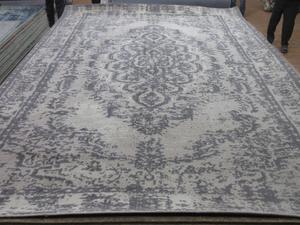 Alta calidad 100% lana hecha a mano Color sólido Gabbeh Loop Pile ecológico lavable antideslizante moderno juego de alfombras para comedor - Product Image 3