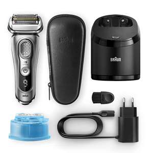 Rasoir électrique argenté à 5 lames avec fonction rotative, étanche IPX7, tête de rasoir de rechange pour usage corporel avec prise à 2 broches - Product Image 5