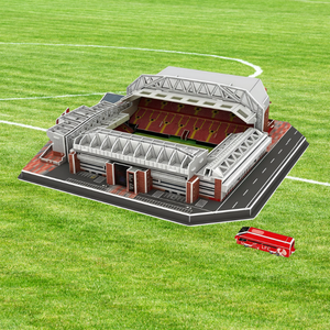 Joythinkers Regalos y Recuerdos para Fanáticos del Fútbol, Juguete de Papel Premium para Armar, Estadio <span class=keywords><strong>Old</strong></span> <span class=keywords><strong>Trafford</strong></span>, Temática Deportiva, Edades 8+, 51-100 Piezas - Product Image 1