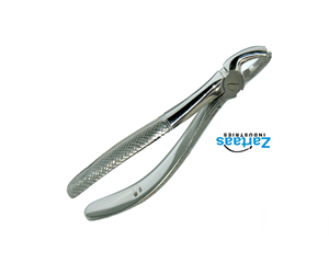 คีมถอนฟันสแตนเลส51A มะเดื่อสำหรับการผ่าตัดรากหน้าส่วนบนเครื่องมือทันตกรรม - Product Image 3