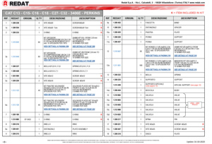 Kit de cales de qualité italienne REDAT 1210647 pour Caterpillar C15 C18 3406E Perkins Étalonnage de soupape de commande d'injecteur de carburant diesel - Product Image 4