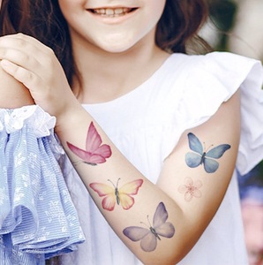 New Design Beautiful Butterflies Small Size Temporary Tattoo Stickers For Ladies and Girls