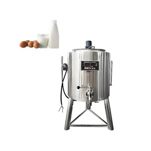 Pasteurisateur de lait semi-automatique en acier inoxydable de 100 L avec une productivité élevée et une température de fonctionnement de 100 °C pour l'utilisation laitière - Product Image 1