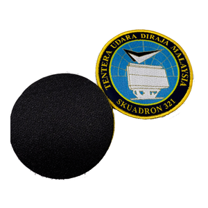 Étiquette velcro personnalisée avec crochet et boucle de fixation pour patchs brodés, badges et marque durable - Product Image 4