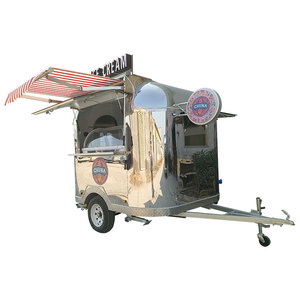 Camion de restauration Airtream entièrement équipé, restaurant mobile, camion de kebab, camion de café mobile - Product Image 1