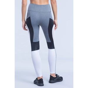 Conjuntos de fitness personalizados para gimnasio para mujer, mallas deportivas lisas de cintura alta, ropa deportiva para correr al aire libre, pantalones de Yoga de secado rápido - Product Image 2