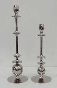 Gran oferta Premium, soporte de vela Vintage, soporte de pilar de vela de Metal de lujo, decoración de boda, pieza central, portavelas de aluminio - Product Image 5