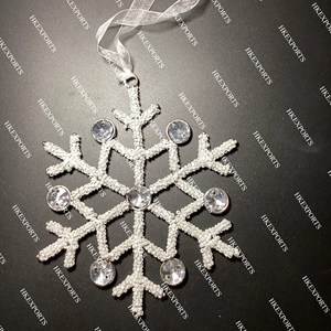 Adornos colgantes con cuentas de Navidad en forma de estrella Multicolor hechos a mano, vacaciones festivas, decoraciones personalizables para el hogar, MOQ 50 Uds. - Product Image 2