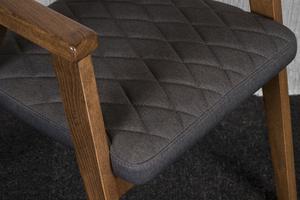 Silla de comedor de madera ecológica moderna europea, patrón acolchado, tapicería cosida a láser, duradera, para el hogar, la Oficina, el hogar, el Hotel - Product Image 4