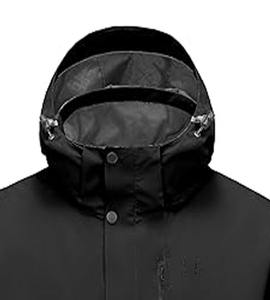 Waterproof Windbreaker Rain Jacket Men Lightweight <b>Packable</b> <b>Raincoat</b> Windbreaker Clothing uploaded by Dress Sports - Product Image 2