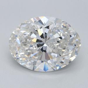 IGI 4,03 CT Oval Cut Lab Grown Diamond Loose para anillo G Color VS1 Clarity Lab Diamond Eco Friendly Diamond Loose para ella - Product Image 1