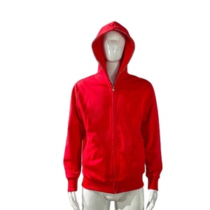 Sweat à capuche intégral zippé de haute qualité pour homme, en molleton de coton épais 500 GSM, idéal pour l'hiver, style streetwear, fabricant OEM - Product Image 2