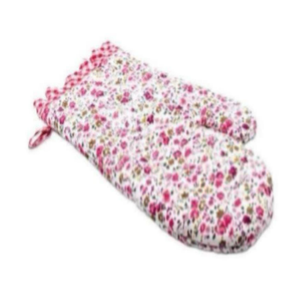 Wholesale 100% Organic Cotton Custom Printed <b>Oven</b> Mitts Heat Resistant Reusable Eco-Friendly Chef Cooking <b>Gloves</b> for Kitchen - Product Image 5