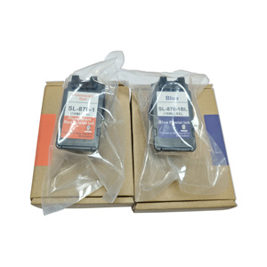 Asseel fluorescente Sl-870-1bl rosso blu cartuccia di inchiostro Chip Pitney Bowes per Sendpro Mailstation postimetro Csd1 - Product Image 6
