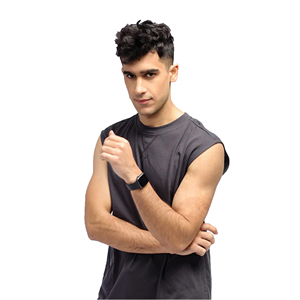 Direct Factory's Men's 100% Cotton Muscle Fit Tank Tops Transpirable Quick Dry Gym Sports Workout Clothing Precio bajo - Product Image 5