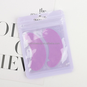Hot bán tái sử dụng Silicone mắt các bản vá lỗi với logo tư nhân chống nhăn mặt nạ mắt UV bảo vệ lông mi Pad công cụ trang điểm - Product Image 5