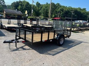 2024 Outlaw Trailers 12' Utility Trailer with 2' Mesh Sides Core Axle Component New Model - Product Image 5