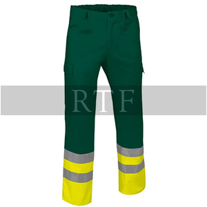 Pantalones de trabajo para hombre de fábrica del fabricante, ignífugos, a prueba de viento, transpirables, protectores para exteriores, multibolsillos industriales - Product Image 6