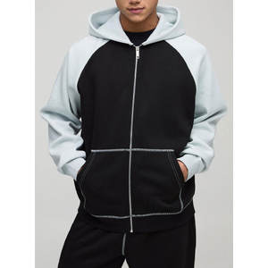 Conjunto Deportivo de Felpa 100% Algodón para Hombre, con Logotipo Personalizado, Estilo Informal, Dos Piezas: Sudadera con Capucha y Pantalones Deportivos - Product Image 6