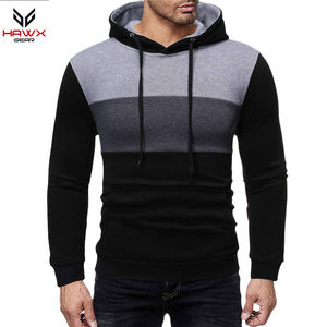 Sweats à capuche légers à séchage rapide pour hommes Design d'impression de mode pour une utilisation extérieure Saison d'hiver Tissu polaire Teint uni Vente en gros ODM - Product Image 3