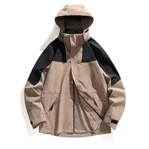 Vente en gros Veste d'hiver personnalisée pour hommes Coupe-vent léger et respirant Vestes tendance coupe-vent d'extérieur classique et décontracté - Product Image 3