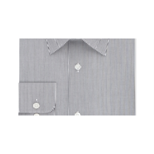 Camicia Classica Elasticizzata a Righe Calvin Klein per Uomo, Tessuto Popeline Non Stiro, Taglia XL (15.5X32-33), Blu, 100% Cotone - Product Image 3