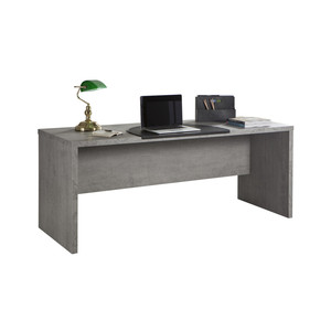 Scrivania Pratica 69x180xH74 cm in Cemento - Product Image 1