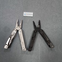 Pince multifonction professionnelle en acier inoxydable avec couteau de poche et tournevis pour équipement de survie, camping, chasse
