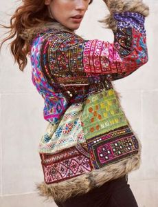 Banjara-Chaqueta con bordado pesado y piel, 2022 - Product Image 2