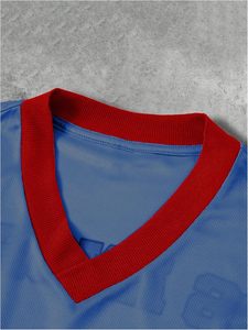 เสื้อฟุตบอลย้อนยุคอเมริกันเสื้อเจอร์ซีย์ตาข่ายระบายอากาศพิมพ์ลายทั้งตัวออกแบบได้ตามต้องการ - Product Image 3