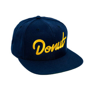 Logo personnalisé de haute qualité produits en gros casquette Snapback broderie 2D 6 panneaux à bord plat haut profil casquette Snapback réglable - Product Image 1