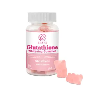 Natural Anti-Agin Melhor Glutathion Gummies pour les fesses Vegan Orgânica Glutationa Gummies Para Clareamento Da Pele