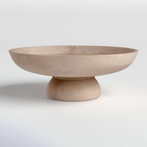 Petit bol en bois artisanal Bol décoratif en bois minimaliste avec finition naturelle pour servir ou afficher - Product Image 6