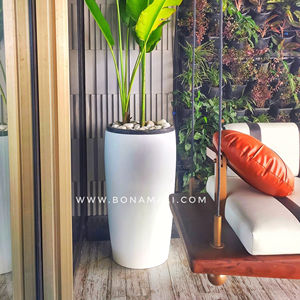 Best Offer on Premium FRP Fibre Glass <b>Flower</b> <b>Pot</b> <b>Planter</b> Latest Design for Indoor/Outdoor Home Nursery Garden Floor Decoration - Product Image 1