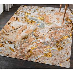 พรมหินอ่อนพิมพ์ลายโทนสีอ่อน: หรูหรากลางแจ้งคลาสสิกพิธีขึ้นบ้านใหม่พร้อมพรมนุ่มกอง - Product Image 4