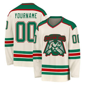 2026 Tenzo Intl High Quality Custom Sublimation Ice <b>Hockey</b> Jersey Custom Logo Polyester Spandex Material Breathable Quick Dry - Product Image 2