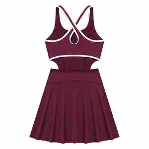 2025 respirant sur mesure femmes Tennis uniforme grande taille Polyester fait femmes Pickleball jupe Tennis uniforme - Product Image 2