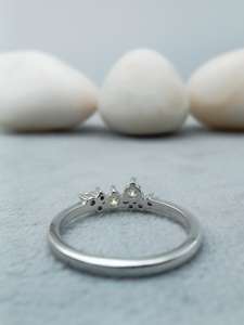 Custom Fancy Solitaire 100% Satisfacción 14K 18K Oro Compromiso Boda Diamante Anillo VVS Lab Grown 925 Plata Regalos Fiestas - Product Image 2