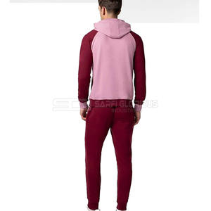 Survêtements élastiques pour hommes Ensemble 2 pièces Tenues de jogging pour hommes Vente en gros de pantalons de sport deux pièces en polaire d'hiver Survêtements pour hommes - Product Image 2