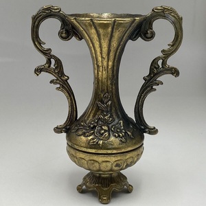 Vase décoratif en métal de qualité supérieure |   Vase à fleurs en laiton artisanal pour la décoration d'hôtel - Product Image 1