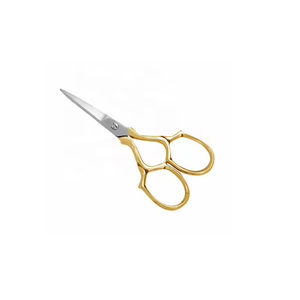 Ciseaux à sourcils multi-usages en acier inoxydable Conception incurvée des cuticules des ongles du visage Garantie 1 an Soins personnels de beauté - Product Image 6