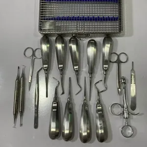Professional Dental Surgical Instrument Kit <b>17</b> Pcs Manual Reusable CE Approved - Product Image 1