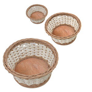 Rattan Toy Storage: Kids Room Essentials RATTAN <b>BASKETS</b> Cozy & Stylish - Product Image 1