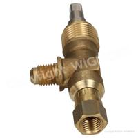 Vanne de régulation d'huile Henry S-9106E, vanne d'arrêt 1/4 pouce
