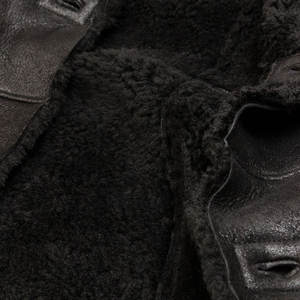 Vestes en cuir pour hommes tendance, durables, imperméables, coupe-vent, respirantes, style streetwear, mode hiver 2025, OEM ODM - Product Image 5