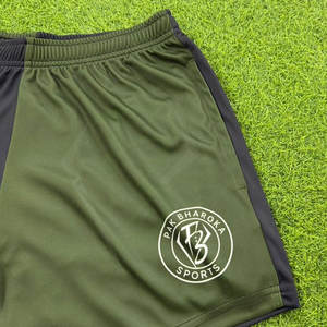 Shorts de football personnalisés en gros avec impression par sublimation, logo, poche, entraînement, chasse, football, jeunes, hommes, femmes - Product Image 5