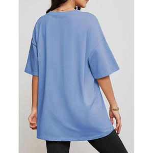 Camisetas 2026 de Manga Corta, Corte Holgado, Precio de Fábrica, Camiseta Extra Grande para Mujer - Product Image 2